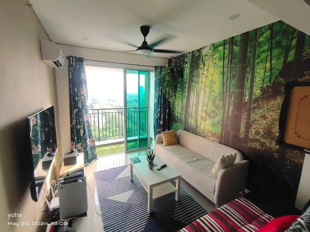 Family Fun Getaway - Infinity Pool, Ps5, Private-Cinema With Pool-View Balcony - M3 Apartment Bukit Mertajam